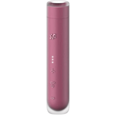 Mini massaggiatore clitorideo portatile con onde d'aria, discreto e ricaricabile